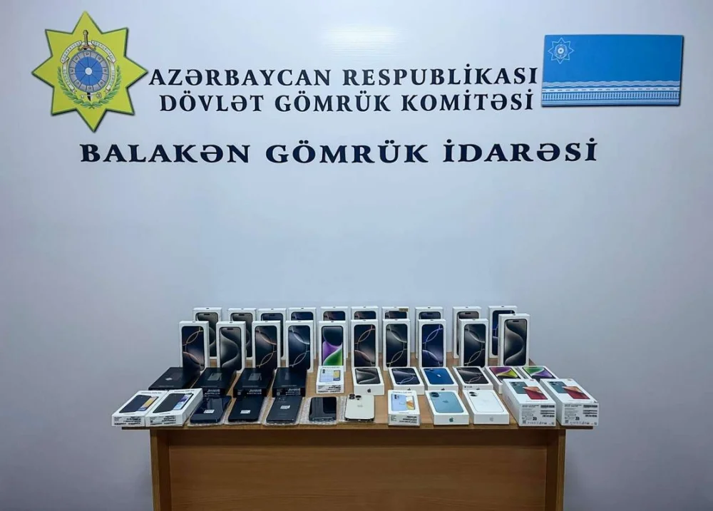 Olkeye qanunsuz mobil telefon ve aksesuarlarin getirilmesinin qarsisi alinib