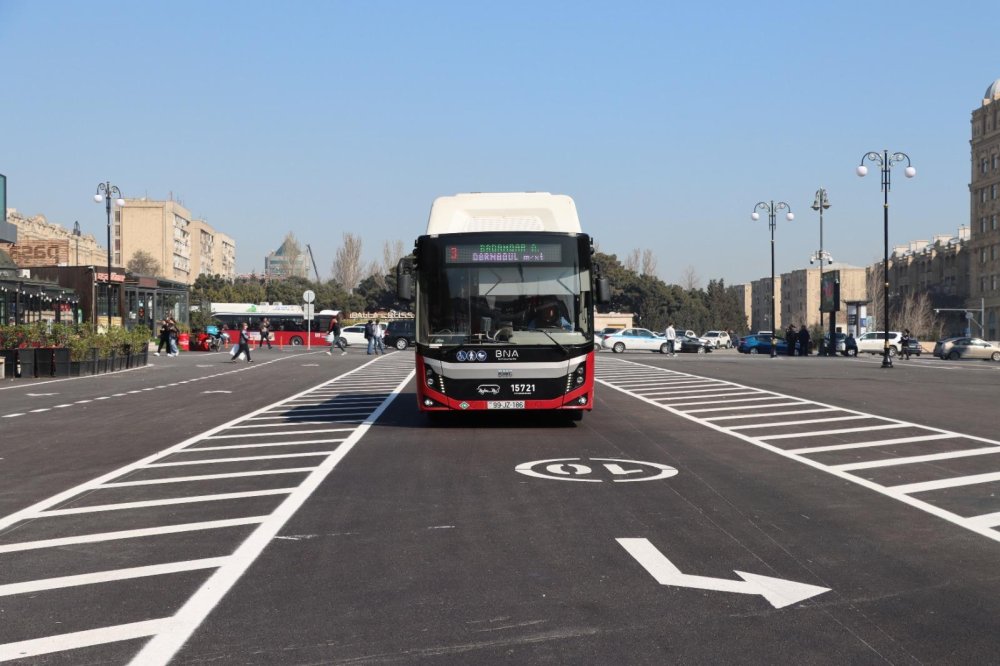 “Genclik”de avtobuslarin girisi mehdudlasdirildi