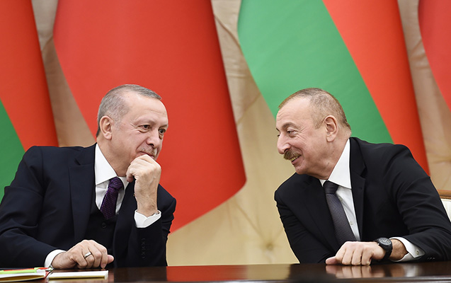 Erdoganla Ilham Eliyev arasinda telefon danisigi: Suriya muzakire edildi