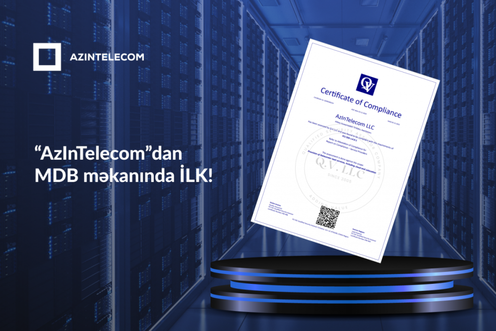 “AzInTelecom” “PCI DSS” sertifikatini elde edib