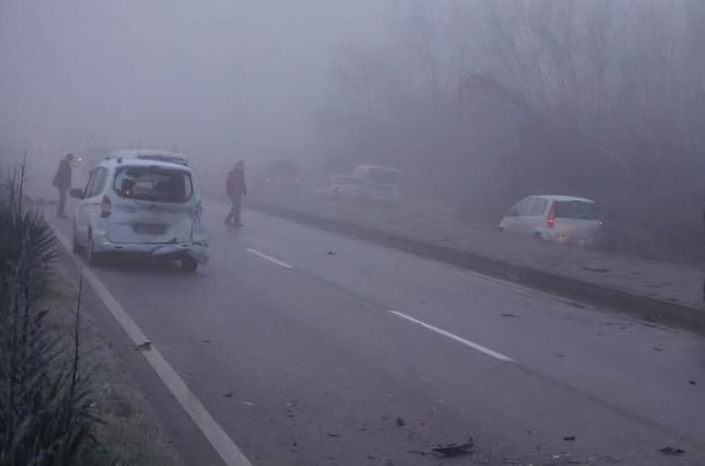 DYP-den hava seraiti ile bagli yol hereketi istirakcilarina MURACIET