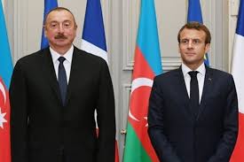 Tiranada Ilham Eliyevin Fransa Prezidenti Emmanuel Makronla ayaqustu gorusu olub