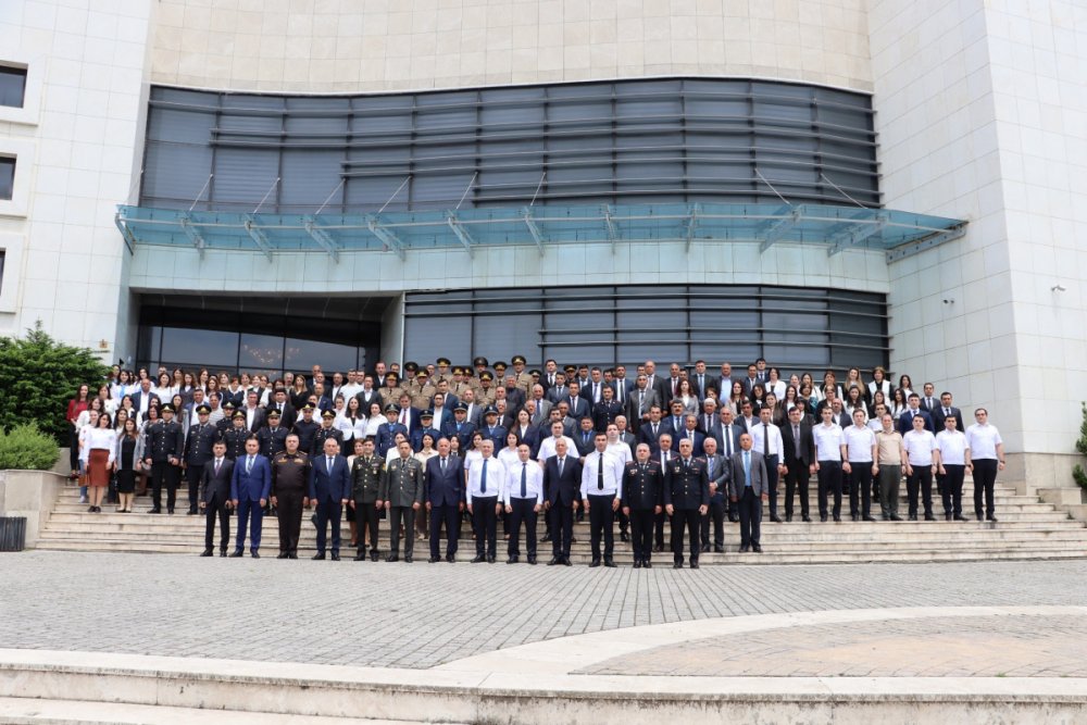 Bas Prokurorluq terefinden Qebelede regional konfrans kecirilib - FOTO