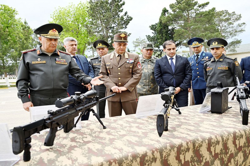 Macaristanin Bas Qerargah reisi Azerbaycanin herbi muessiselerinde olub - VIDEO