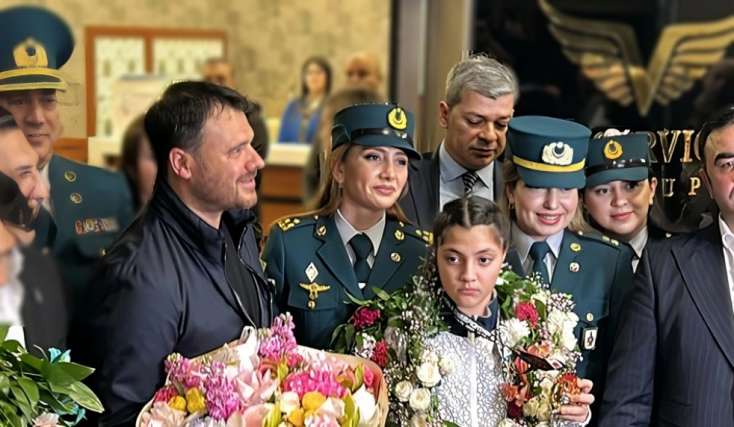 Emine Eliyeva Bakida bele qarsilandi - FOTO