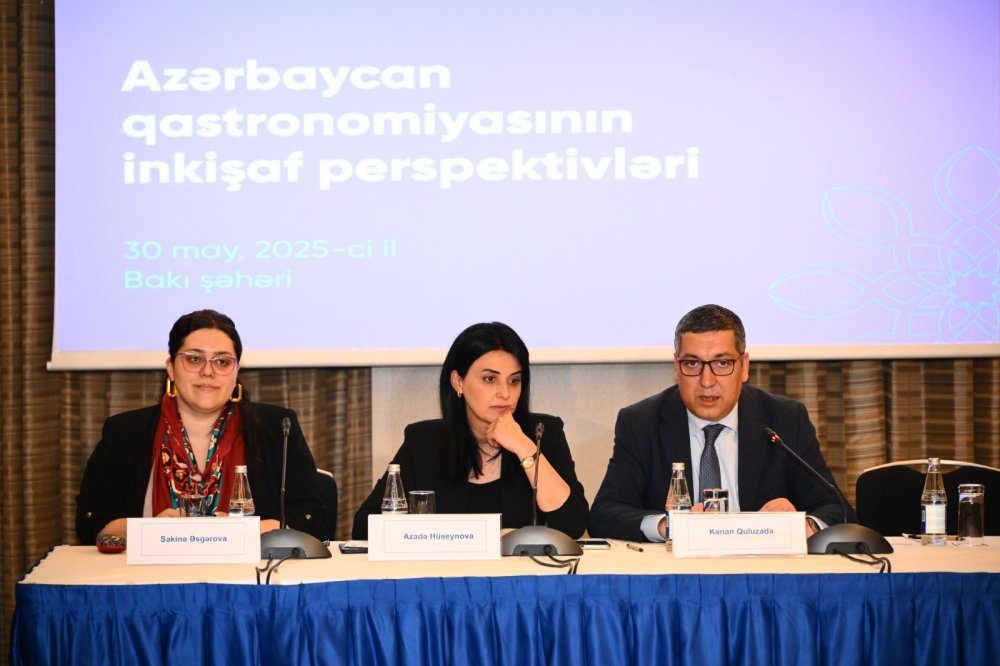 Azerbaycan qastronomiyasinin inkisaf perspektivleri movzusunda teqdimat kecirilib