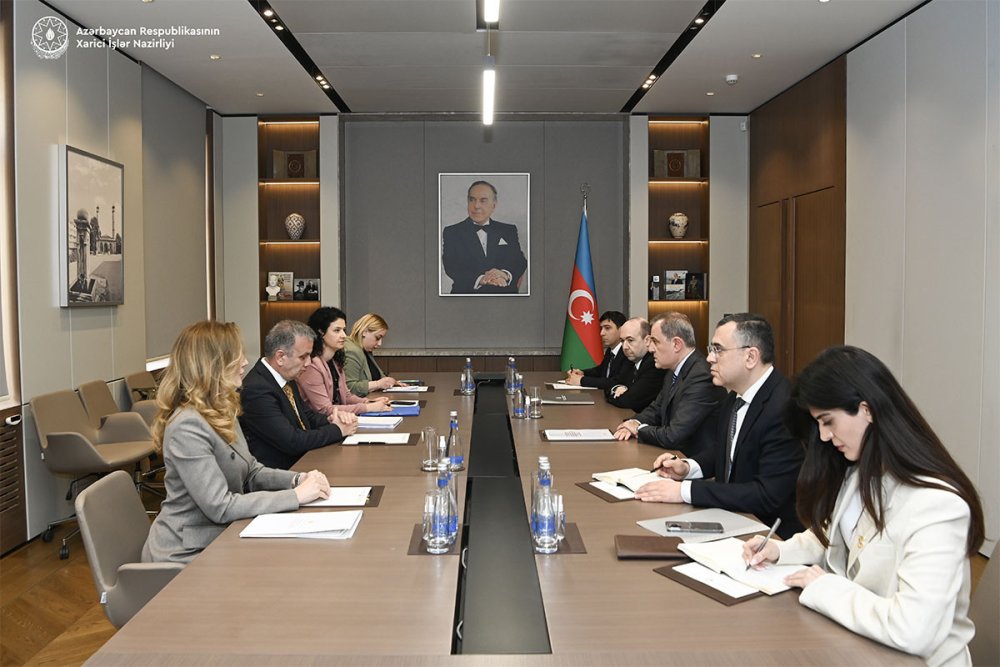 Azerbaycan ve Simali Makedoniya arasinda ilk siyasi meslehetlesmeler kecirilib