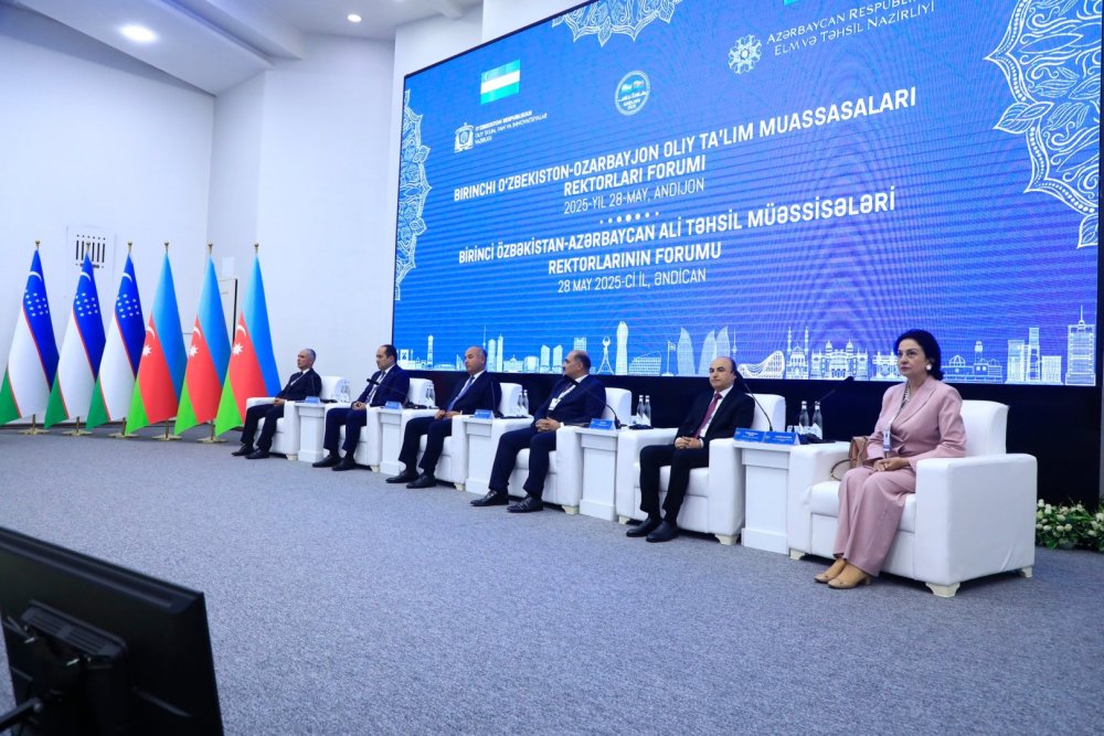 Azerbaycanla Ozbekistan arasinda ikili diplom proqramlarinin yaradilmasi muzakire olunub