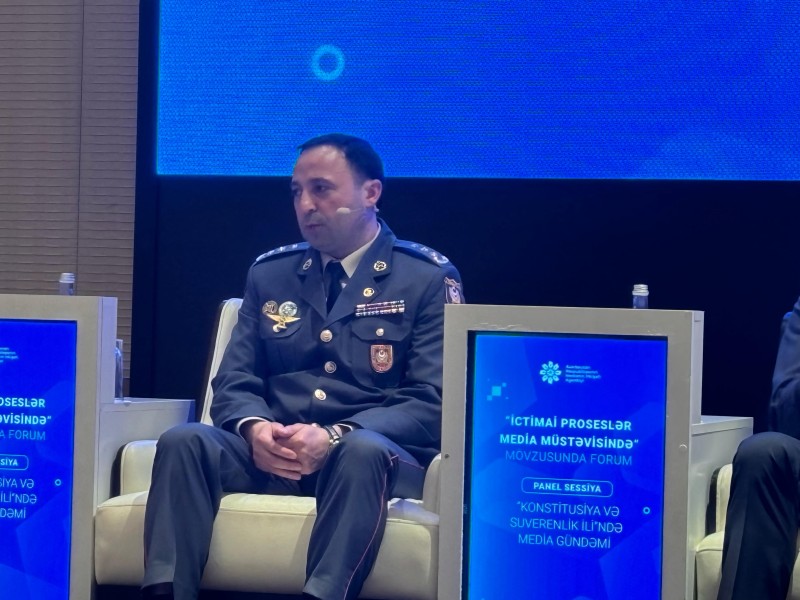 Anar Eyvazov: Bezen sosial mediada herbi melumatlarin paylasilmasi ile bagli mueyyen mehdudiyyetler asilir