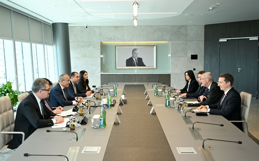 Azerbaycan ve Almaniya investisiya elaqelerinin genislendirilmesi ucun yol xeritesi imzalayib