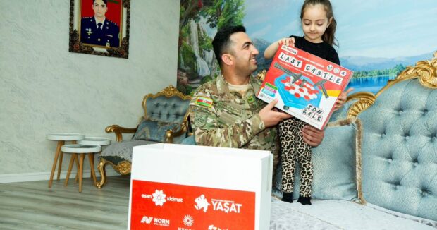 “YASAT” Fondunun “Hediyye Karvani” davam edir -FOTOLAR