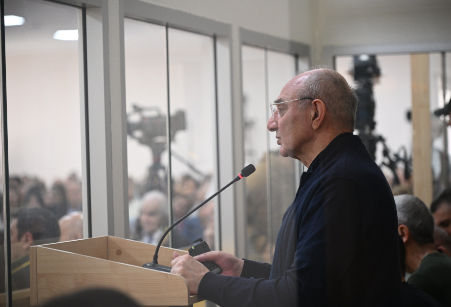 Bako Sahakyan mehkemede Azerbaycan erazilerinin isgali ucun kecirilen herbi emeliyyat ve doyus tapsiriqlarinin hazirlanmasinda istirakini etiraf edib