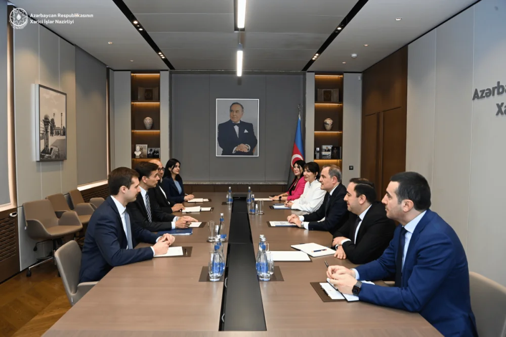 Ceyhun Bayramov Cosua Hakla Ermenistanla normallasma prosesini muzakire edib