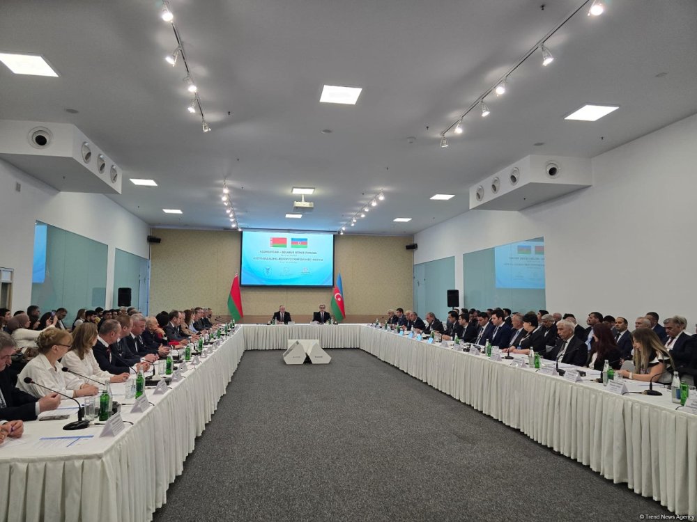 Bakida Azerbaycan-Belarus biznes-forumu kecirilir