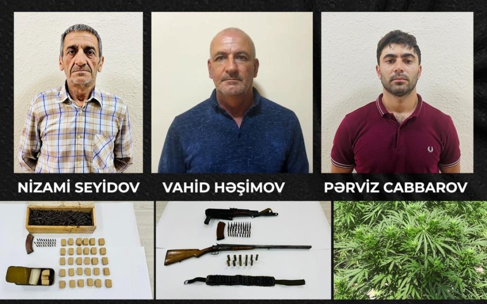 Sekide silah ve narkotik emeliyyati - VIDEO