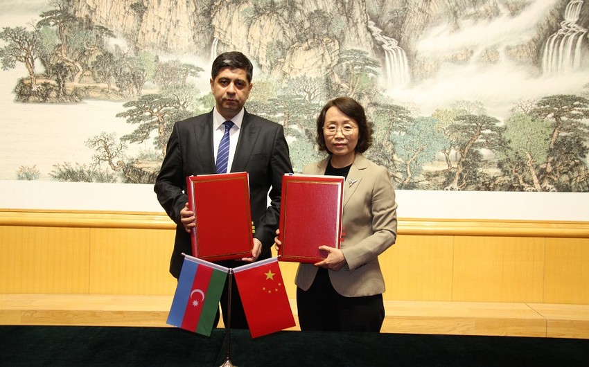 Azerbaycanla Cin radio ve televiziya sahesinde emekdasliq edecek