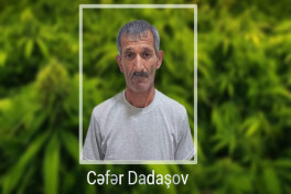 Heyetinde narkotik bitkiler yetisdiren sexs saxlanilib