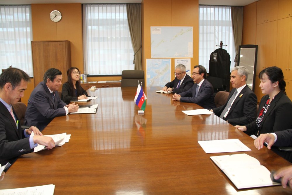 Anar Elekberov Yaponiyanin “Ekspo 2025” uzre naziri ile gorusub