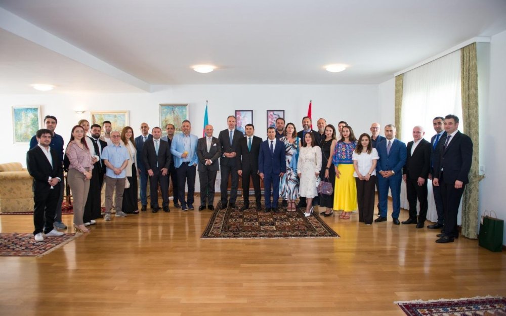 Adil Kerimli Xorvatiyadaki Sefirliyimizde olub