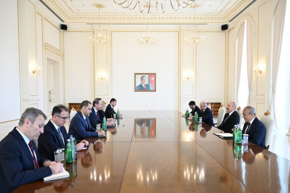 Prezident Ilham Eliyev Turkiyenin energetika ve tebii servetler nazirini qebul edib