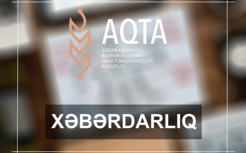 AQTA bezi muessiselere fitosanitar sertifikatin verilmesini dayandirib