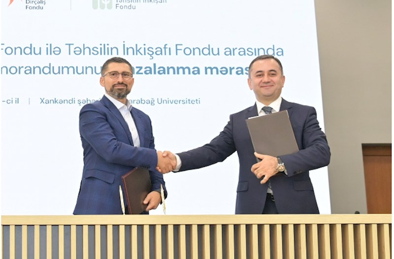 Fond Qarabag Universitetinin 50 telebesine her ay 200 manat teqaud verecek