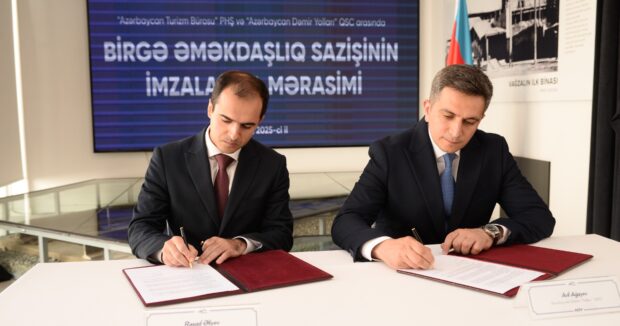 Azerbaycan Turizm Burosu ile ADY arasinda emekdasliq sazisi imzalanib – FOTOLAR 