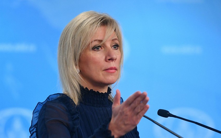 Mariya Zaxarova: Avropa Ittifaqinin missiyasi Ermenistanin qonsu olkeleri barede casusluq edir