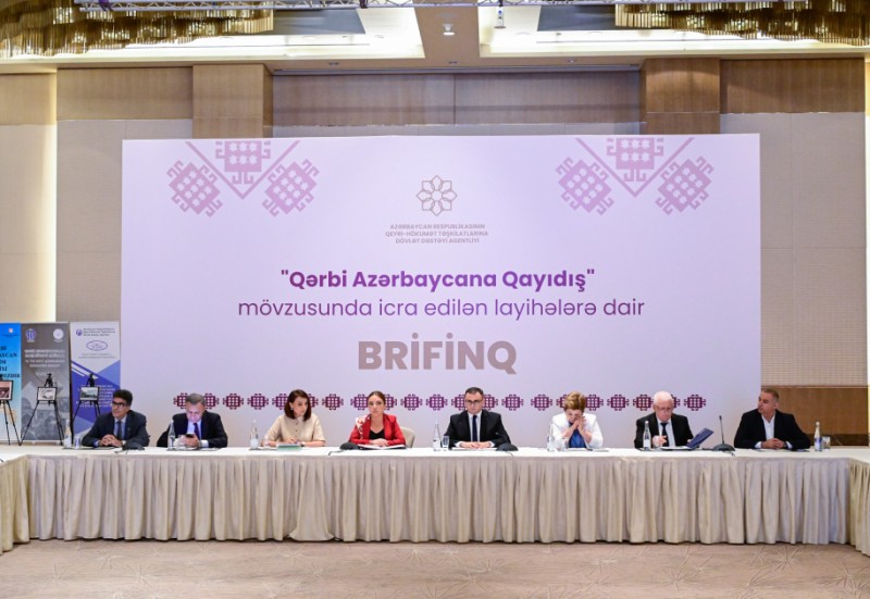 Qerbi Azerbaycan movzusunda QHT layihelerinin keyfiyyet ve kemiyyet gostericileri yukselib - Brifinq