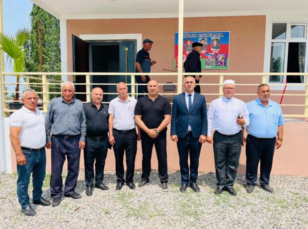 Derekend kendinde yeni xeyir-ser evi istifadeye verildi -FOTOLAR