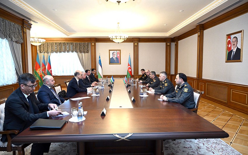 Zakir Hesenov Ozbekistan Tehlukesizlik Surasinin katibi ile regional tehlukesizliyi muzakire edib