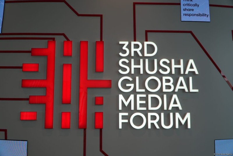 III Susa Qlobal Media Forumu cercivesinde panel muzakiresi kecirilib