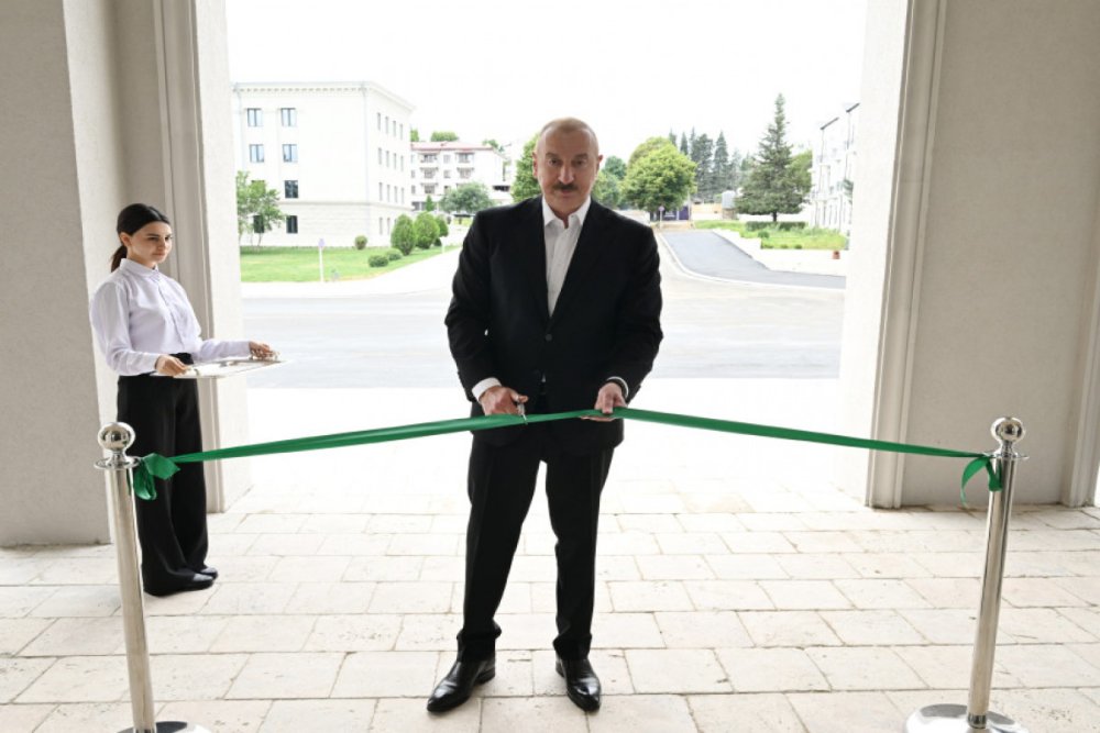 Xankendi Konqres Merkezinin acilisi olub
