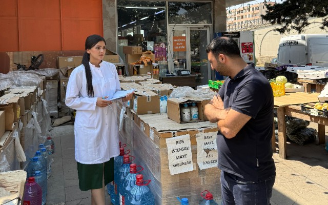 Ticaret ve satis sebekelerinde monitorinqler kecirilir