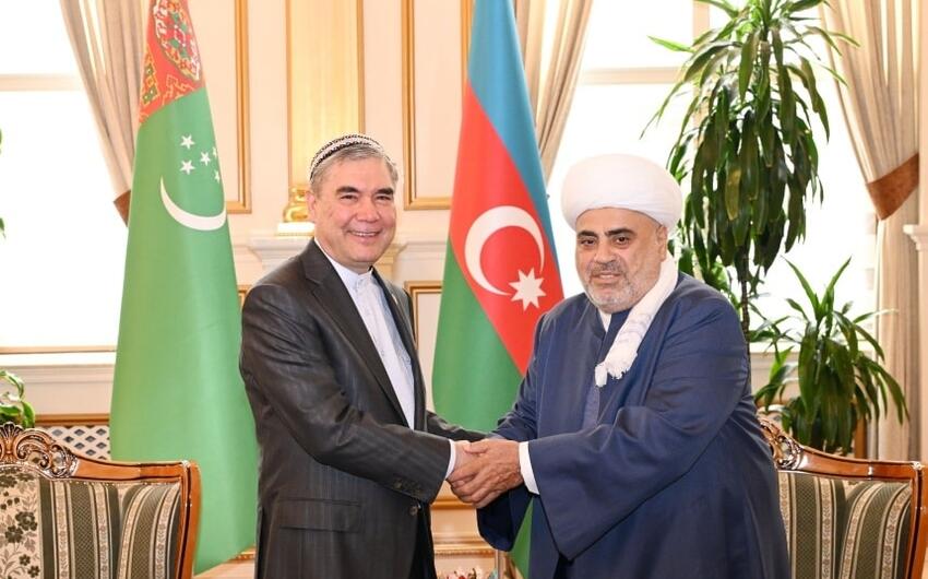 Allahsukur Pasazade Berdimehemmedovla gorusdu