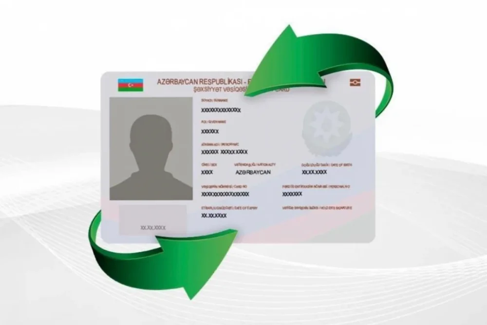 Azerbaycanda sexsiyyet vesiqesine yasayis yeri ve vetendasliq melumatlari elave edilecek