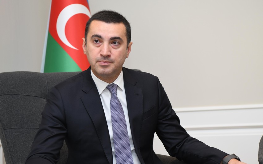 XIN sozcusu: Iran hebs edilen Azerbaycan vetendaslari barede melumat vermir