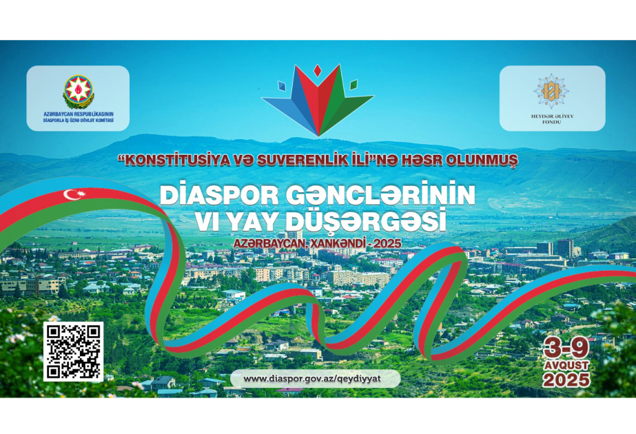 Xankendi seherinde Diaspor Genclerinin VI Yay Dusergesi baslayir
