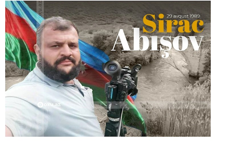 Sehid jurnalist Sirac Abisovun dogum gunudur
