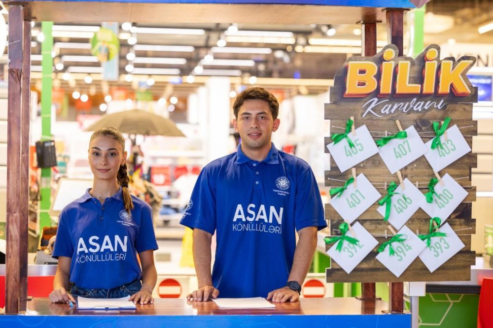 ASAN konullulerinin “Bilik Karvani” aksiyasina start verilib