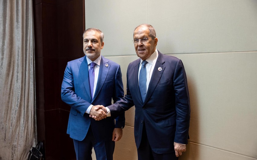 Hakan Fidan Lavrovla Rusiya ve Ukrayna arasinda aparilan danisiqlari muzakire edib