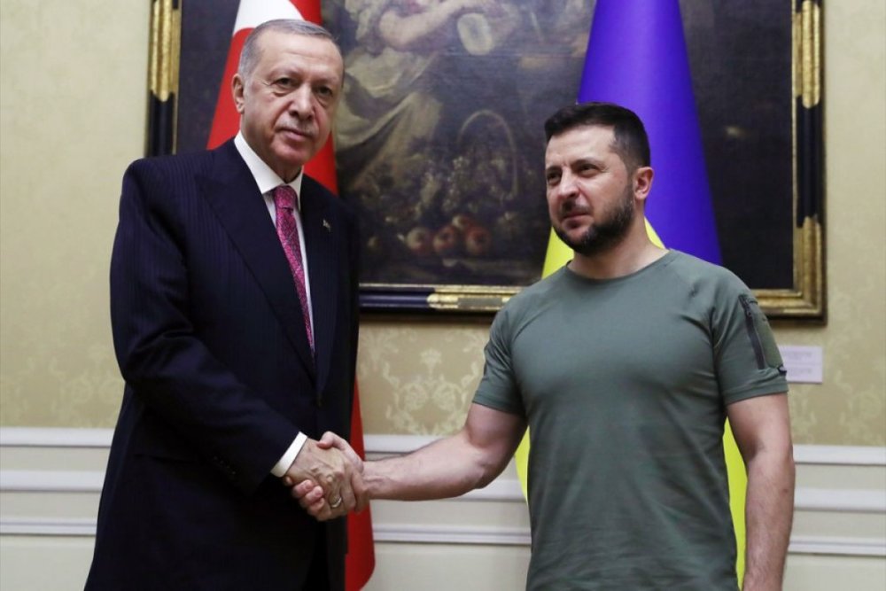 Turkiye ve Ukrayna liderleri telefon sohbeti aparib