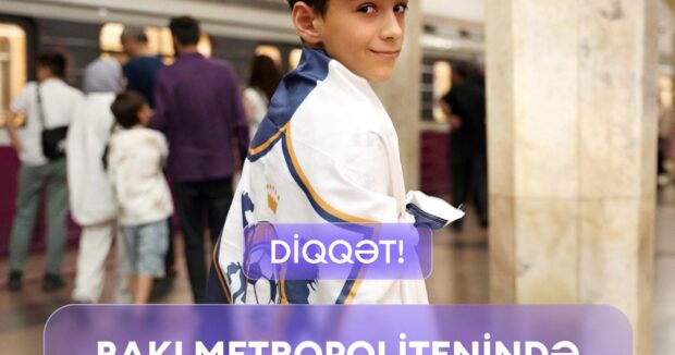 Baki Metropoliteni “Qarabag”in oyununa gore guclendirilmis rejimde isleyecek