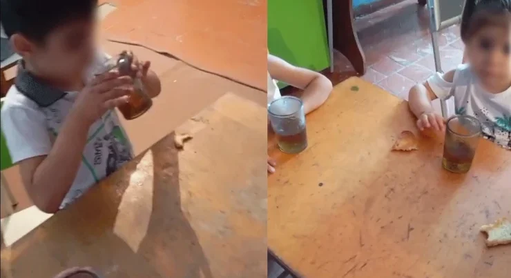 Usaqlara quru corek ve su verilen bagcanin mudiri isden cixarildi