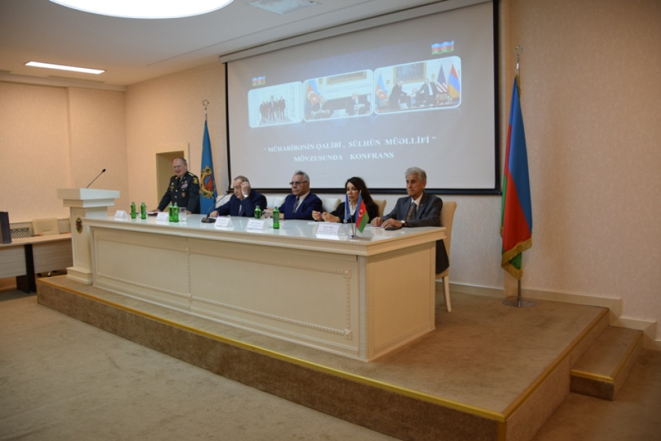 “Muharibenin qalibi, sulhun muellifi” movzusunda konfrans kecirilib