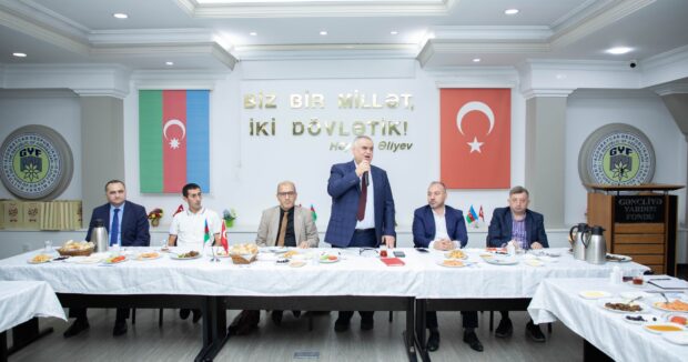 Gencliye Yardim Fondunda Milli Metbuatin 150 illiyi Munasibeti Ile gorus kecirilib -FOTOLAR