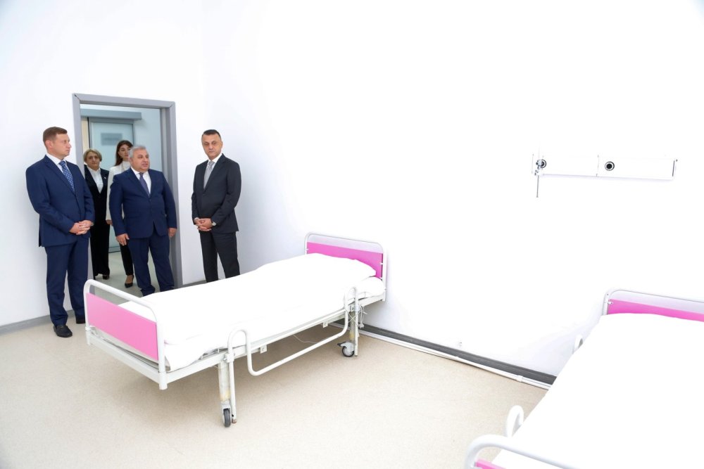 Agciyer Xestelikleri Merkezi tabeliyinde olan Dogum Evinin fealiyyeti yeniden teskil edilib