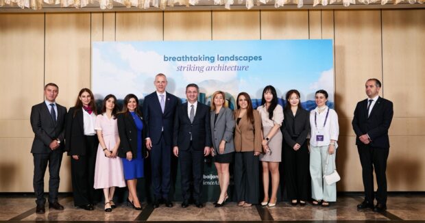 Azerbaycan Turizm Burosu Seul seherinde sebekelesme tedbiri kecirib
