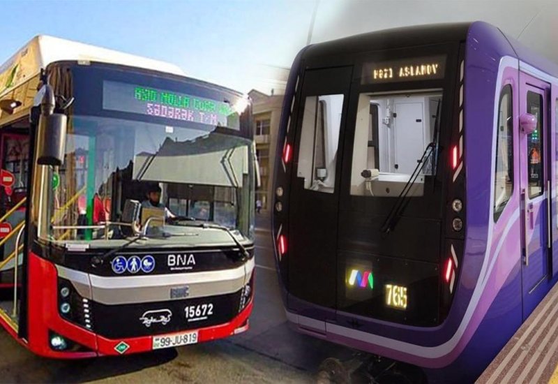 Oktyabrin 1-den avtobus marsrutlari ve metroda sernisindasima uzre yeni tarifler tetbiq edilecek