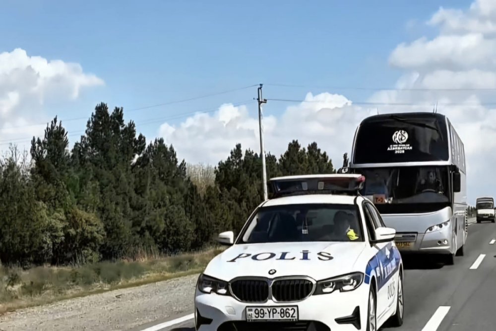 Yollarda tehlukesizlik nezaretdedir - Nazirlik